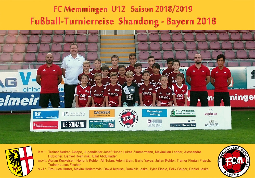 U12 China Reise 1000