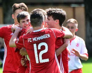 U16 Regensburg H01 Jubel 300