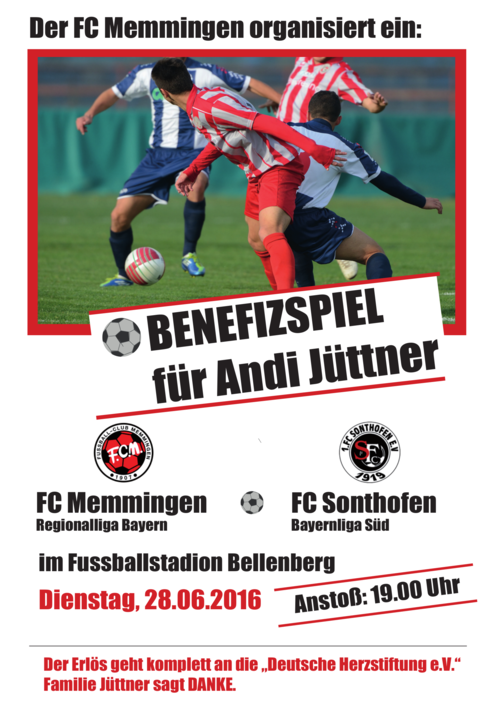 Benefizspiel in Bellenberg