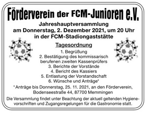 Einladung JHV Junioren Foerderverein 300