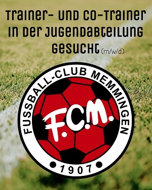 Jugendtrainer gesucht 300