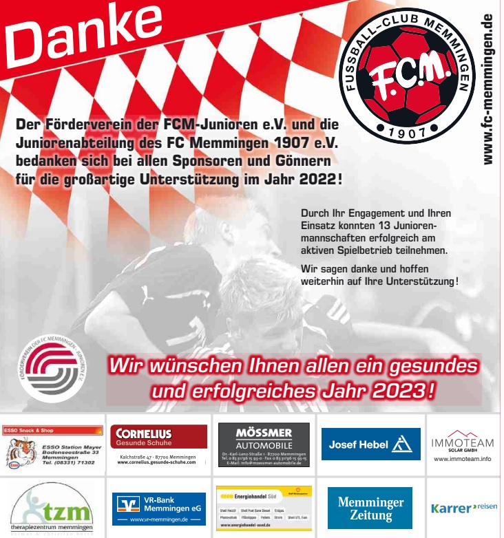 Weihnachtsanzeige Foerderverein