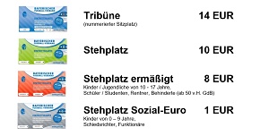 Eintrittskarten Relegation 300