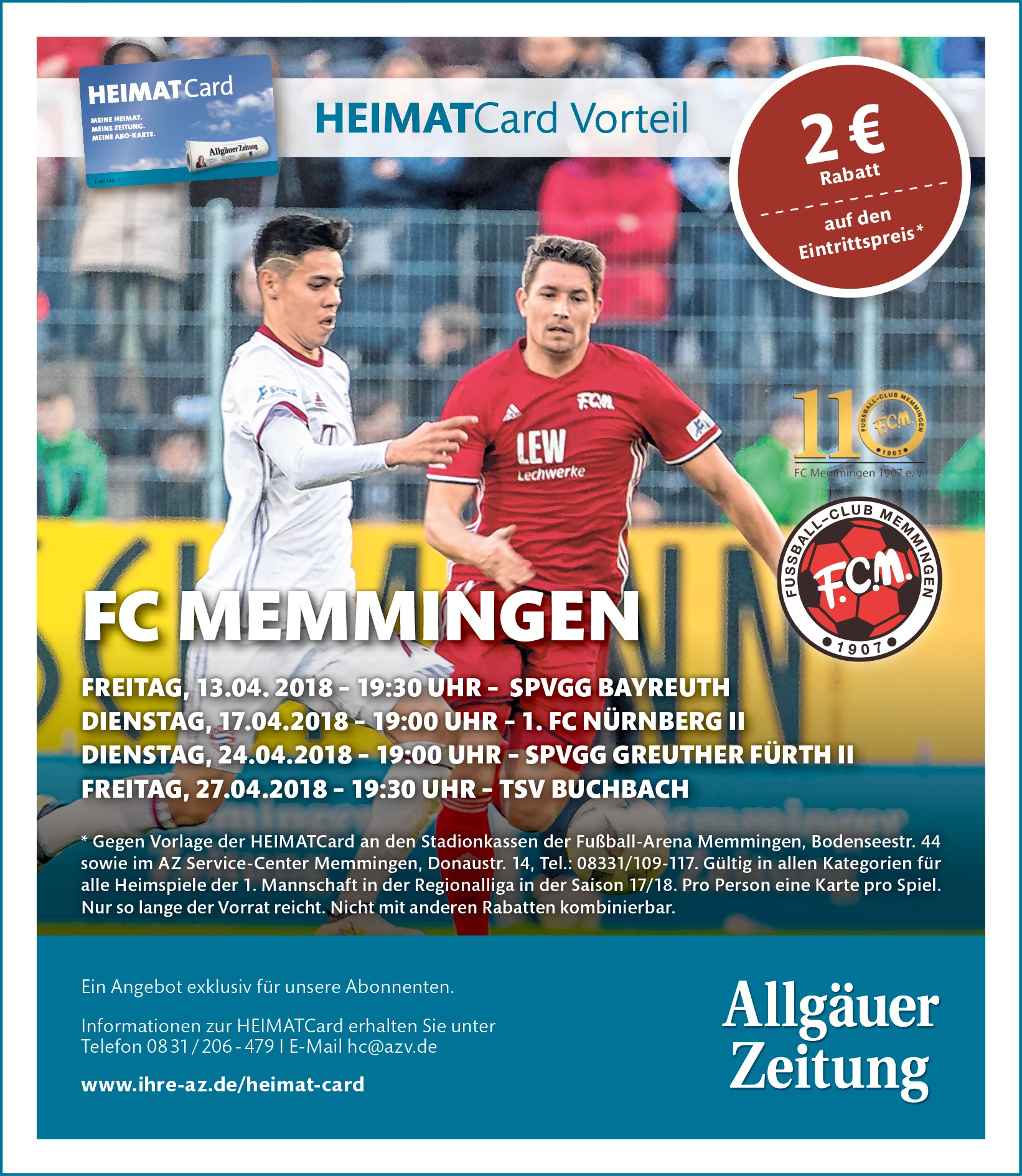 Heimatcard April 2018 2