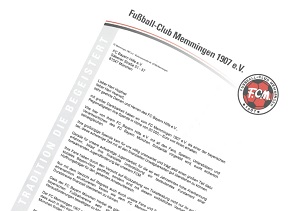 Dankschreiben FC Bayern Hilfe 300