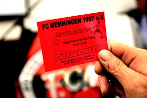 Mitgliederversammlung Stimmkarte 300