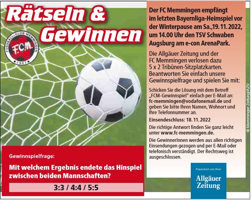 AZ Raetsel Schwaben Augsburg