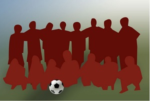 Mannschaftsbild Blindfoto 300