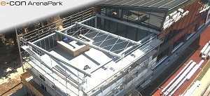e con ArenaPark Fortsetzung Bauarbeiten 300
