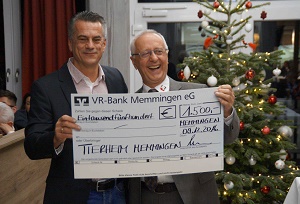 Weihnachsfeier Spende Buchmann Courage 300