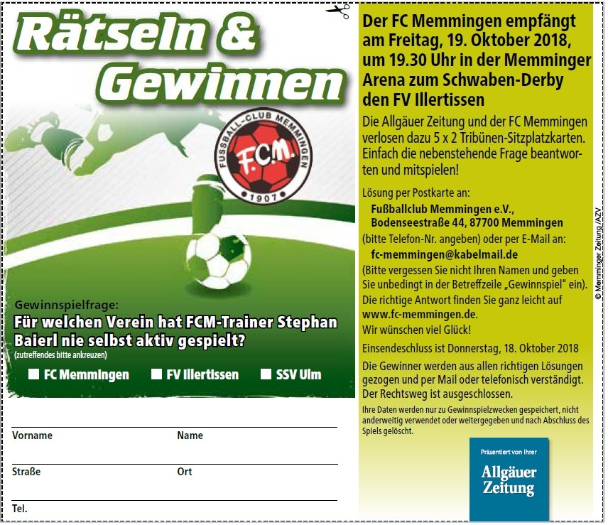 Gewinnspiel Illertissen 161018