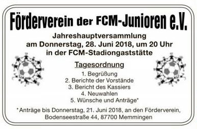 JHV Junioren Foerderverein