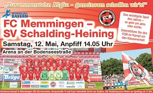 Anzeige letztes Heimspiel Schalding 300