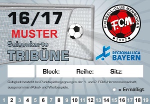 Dauerkarte Muster 300