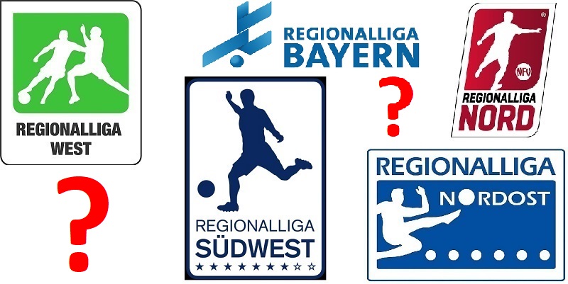 Logos Regionalligen Collage